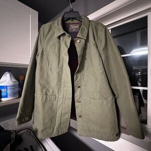 Natural Reflections Green Utility Jacket Casual Style